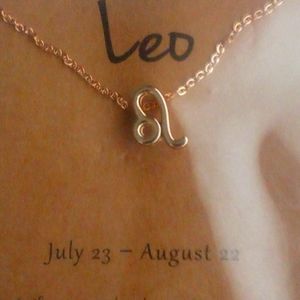 Zodiac Charm And Chain Leo